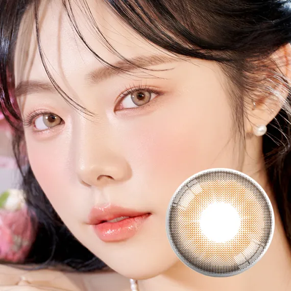Ann365 Butter Cup Beige Colored Contacts (1Month/2Pc)