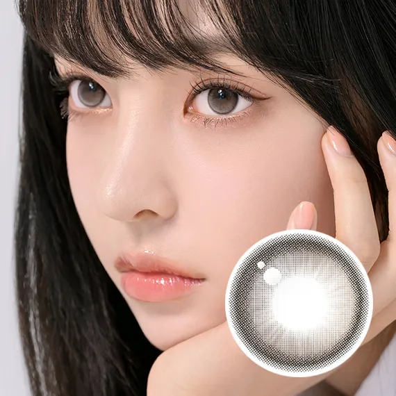 Chuu Daisy Shower 1Day Pure Gray Colored Contact Lenses (1Day/10Pc)