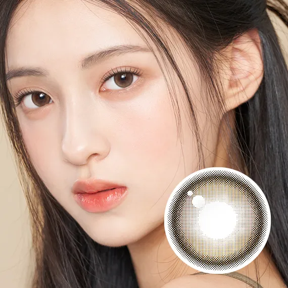 Gemhour Demeter 13.5 1Day Amber Brown Colored Contacts (1Day/10Pc)