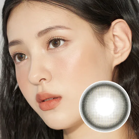 Gemhour Demeter 13.5 1Day Ash Brown Colored Contacts (1Day/10Pc)
