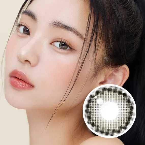 Gemhour Demeter 13.5 1Day Olive Green Colored Contacts (1Day/10Pc)