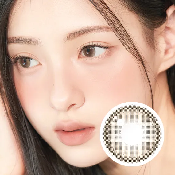 Gemhour Demeter Ash Brown Colored Contacts (1Month/2Pc)