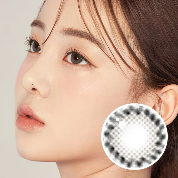 Gemhour Everyday Essential Gray Colored Contacts (1Month/2Pc)