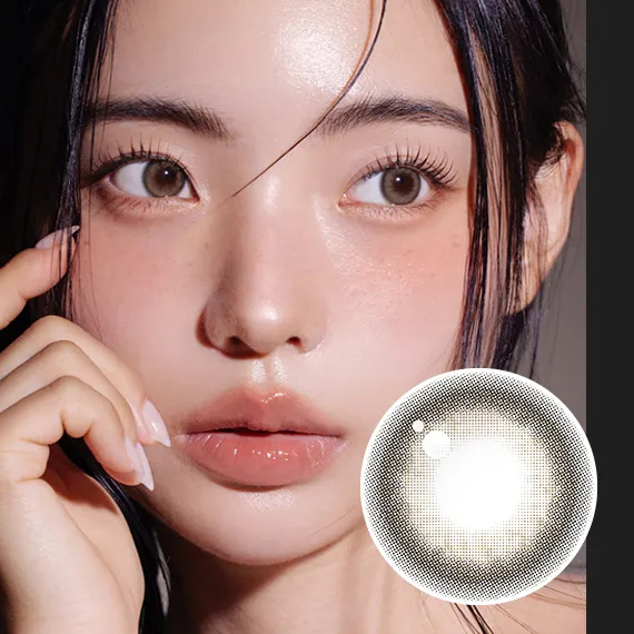 Gemhour Muse Olive Beige Colored Contacts (1Month/2Pc)