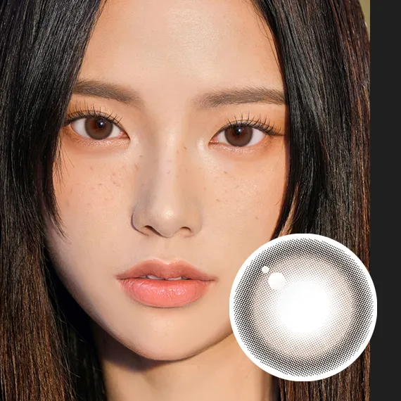 Gemhour Number Series #001 Brown Colored Contacts (1Month/2Pc)