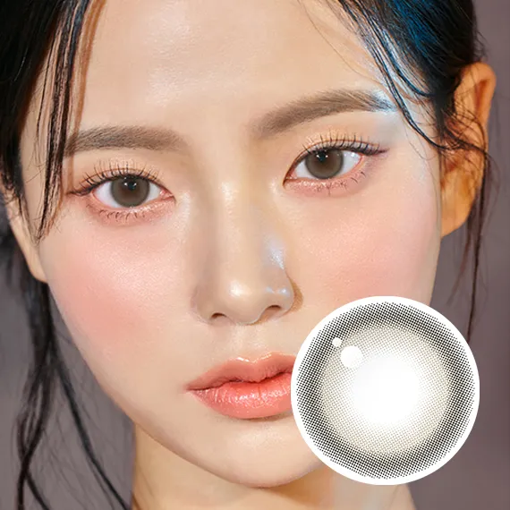 Gemhour Number Series #002 Greige Colored Contacts (1Month/2Pc)