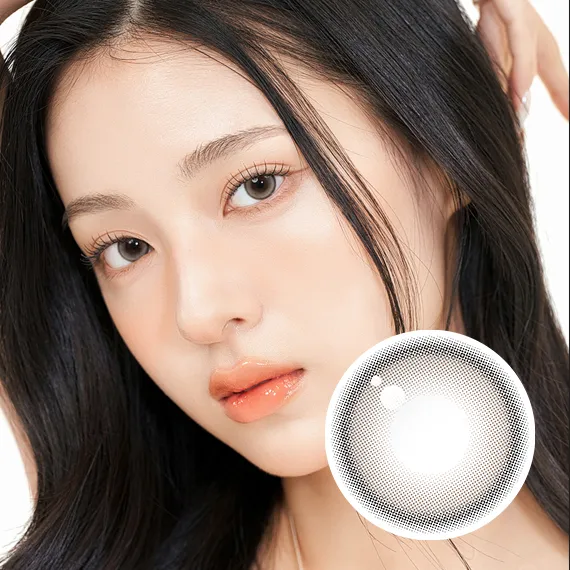 Gemhour Themis Nude Gray Colored Contacts (1Month/2Pc)