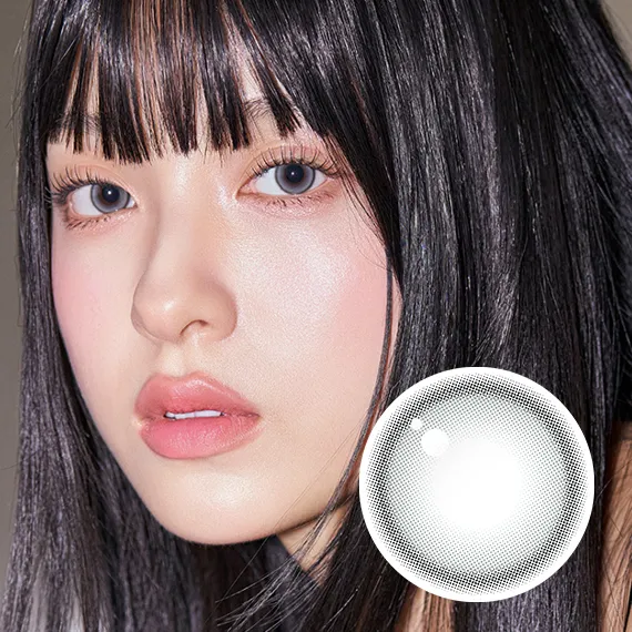 Gemhour Themis Sage Gray Colored Contacts (1Month/2Pc)