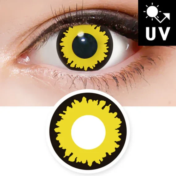 Innovision Eclipse Cosplay Halloween Contact Lenses (1Year/2Pc)