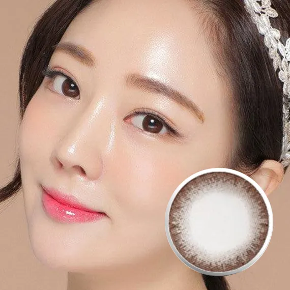 Neo High Farsightedness (Hyperopia) Sweet Choco Colored Contacts (1Year/2Pc) *Custom nearsighted+farsighted lenses? Contact Customer Service.