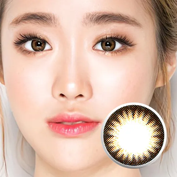 Neo Nearsightedness Celeb Brown Colored Contacts (1Year/2Pc)