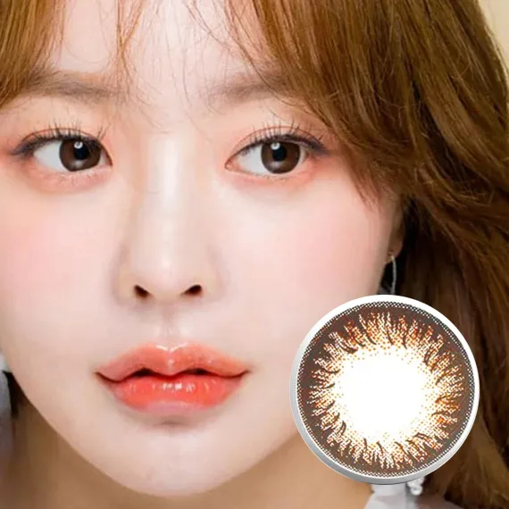[Custom Made Astigmatism Contact Lenses] Neo Dali Extra 2 Brown Colored Contacts (1Year/2Pc)