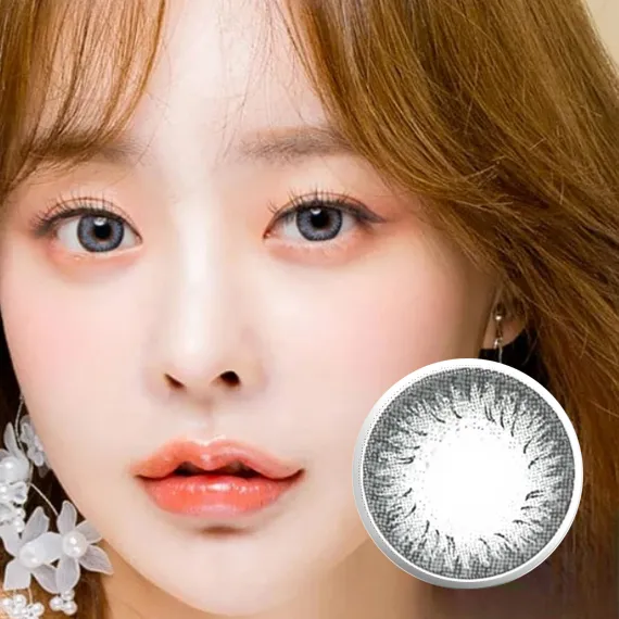 [Custom Made Astigmatism Contact Lenses] Neo Dali Extra 2 Gray Colored Contacts (1Year/2Pc)