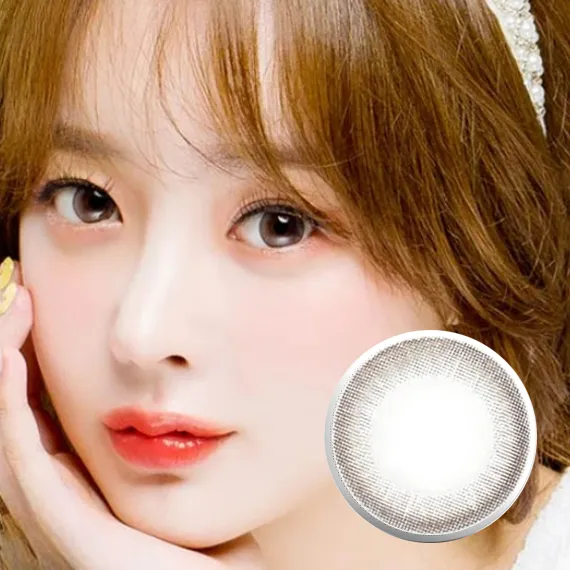 Neo High Farsightedness (Hyperopia) Monet Gray Colored Contacts (1Year/2Pc) *Custom nearsighted+farsighted lenses? Contact Customer Service.