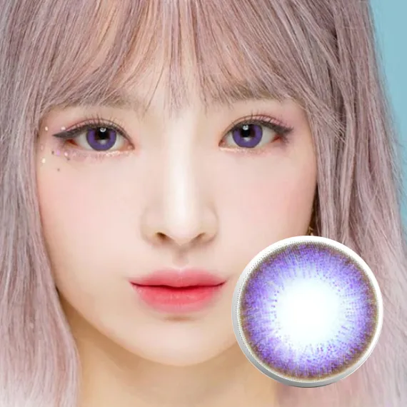 [Custom Made Astigmatism Contact Lenses] Neo Dali Extra Violet Colored Contacts (1Year/2Pc)