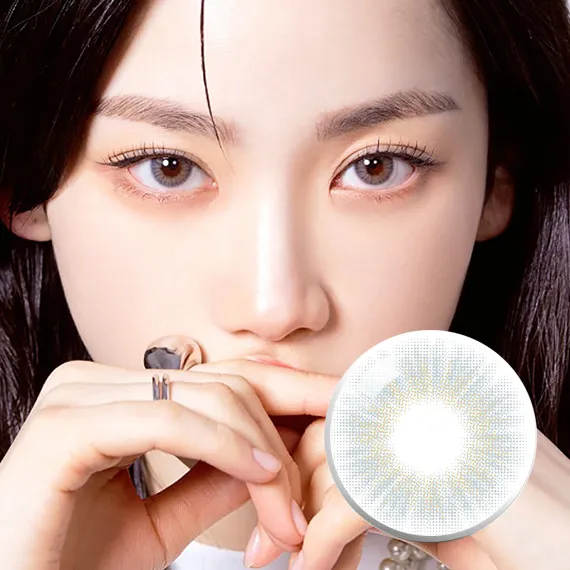 Olola Heirless Gray Colored Contact Lenses (1Month/2Pc)