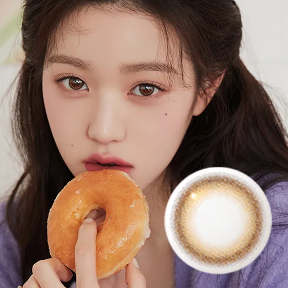 Hapa Glazed Kristin 1Day Choco Colored Contacts (1Day/10Pc)
