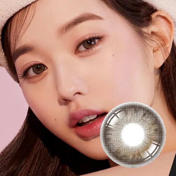 Hapa One&Only Kristin 1Day Brown Colored Contacts (1Day/10Pc)