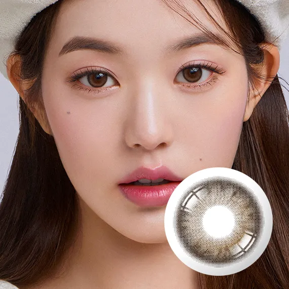 Hapa One&Only Kristin Plus Brown Colored Contacts (1Month/2Pc)