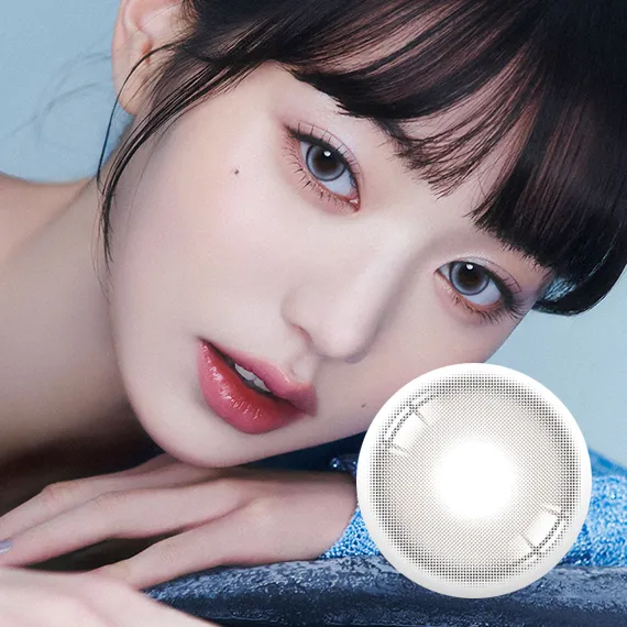 Hapa Pondy Kristin Gray Colored Contacts (1Month/2Pc)