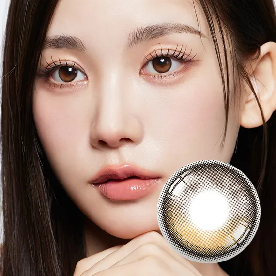 Hapa Secretive Plus 13.8 Brown Colored Contacts (1Month/2Pc)