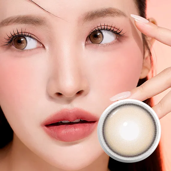 I-Sha Dekame Hug Me Brown 1Day Colored Contact Lenses (1Day/10Pc)