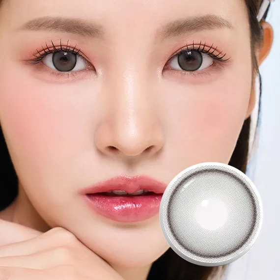I-Sha Dekame Hug Me Gray 1Day Colored Contact Lenses (1Day/10Pc)