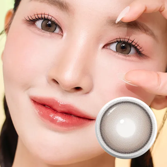 I-Sha Dekame Hug Me Taupe 1Day Colored Contact Lenses (1Day/10Pc)