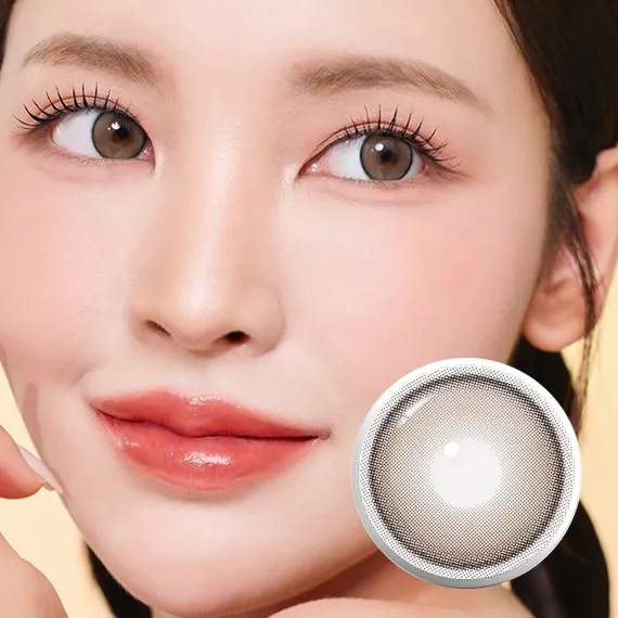 I-Sha Dekame Hug Me Taupe Colored Contact Lenses (1Month/2Pc)