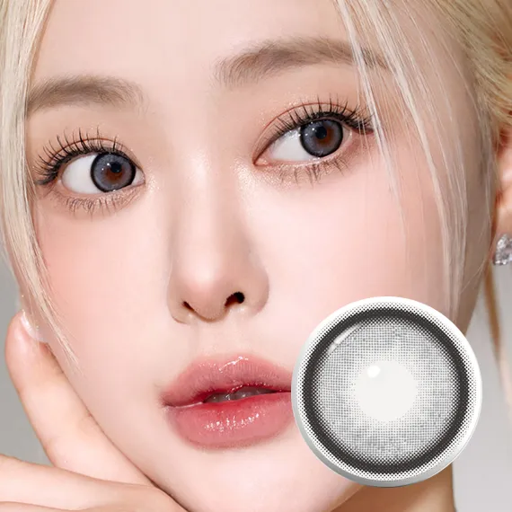 I-Sha Dekame Love Me Gray 1Day Colored Contact Lenses (1Day/10Pc)