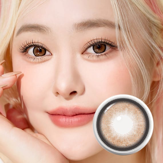 I-Sha Dekame Love Me Toffeenut Colored Contact Lenses (1Month/2Pc)