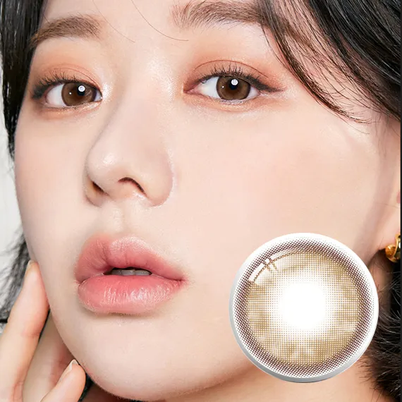 I-Sha Oriana Molton Amber Brown 1Day Colored Contact Lenses (1Day/10Pc)