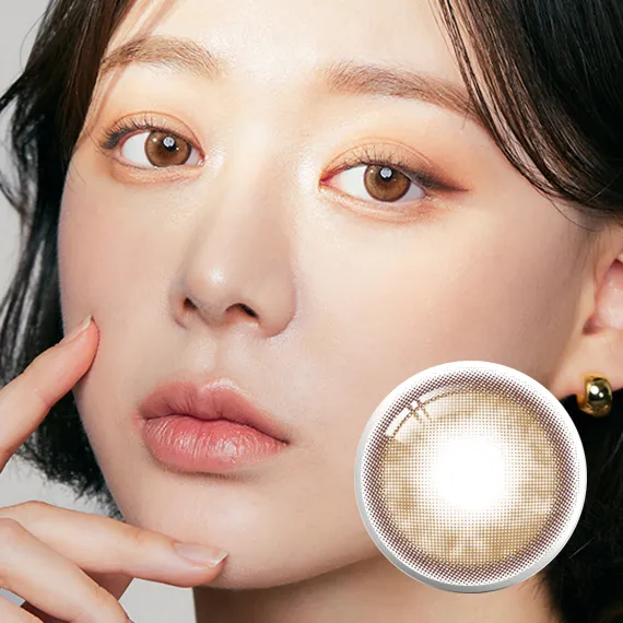 I-Sha Oriana Molton Amber Brown Colored Contact Lenses (1Month/2Pc)