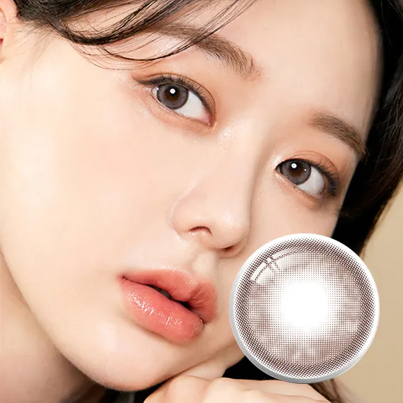 I-Sha Oriana Molton Ash Brown 1Day Colored Contact Lenses (1Day/10Pc)