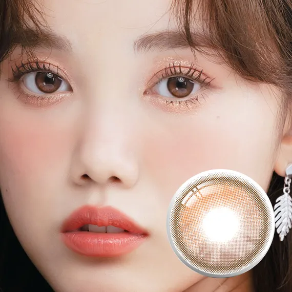 I-Sha Oriana Shade Brown 1Day Colored Contact Lenses (1Day/10Pc)