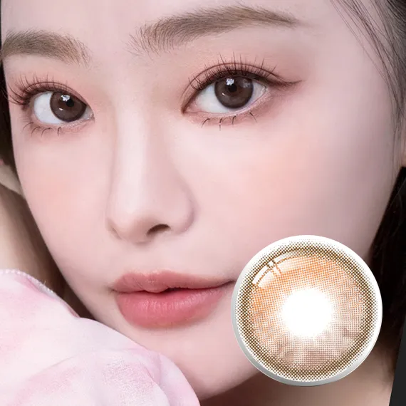 I-Sha Oriana Shade Brown Colored Contact Lenses (1Month/2Pc)