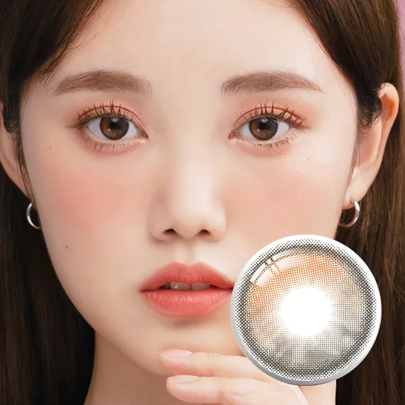 I-Sha Oriana Shade Gray 1Day Colored Contact Lenses (1Day/10Pc)