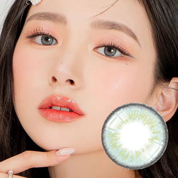 Lensrang Iwwitch Ocean Blue Colored Contacts (1Month/2Pc)