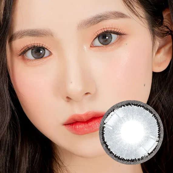 Lensrang Sharing Gray Colored Contacts (1Month/2Pc)
