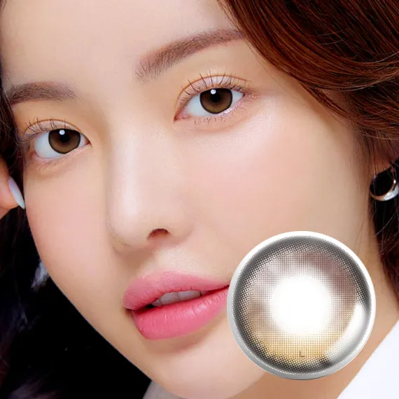 Lensme Akma 1Day Qloring Black Colored Contacts (1Day/30Pc)