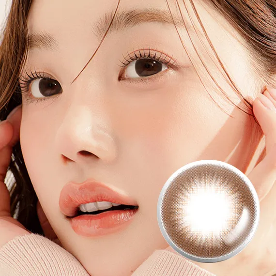 Lensme Akma Grande Chocolate Brown Colored Contacts (1Day/30Pc)