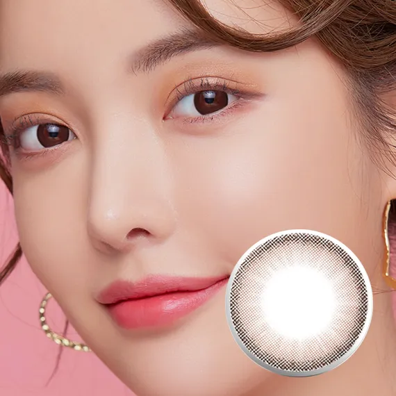 Lensme Akma Holoris Mousse Choco Colored Contacts (1Day/30Pc)