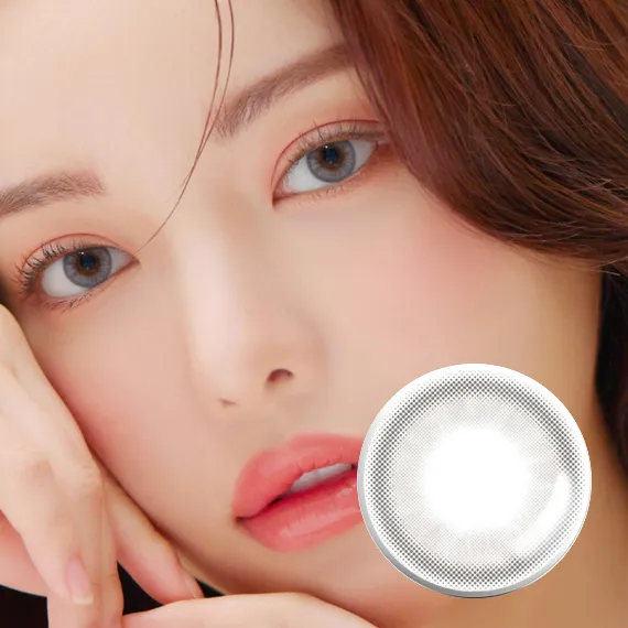Lensme Eye Bridge Gray Colored Contacts (1Month/2Pc)