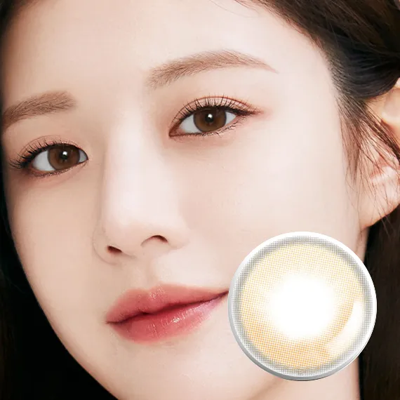 Lensme Eye Dew Tone Up Brown Colored Contacts (1Day/10Pc)