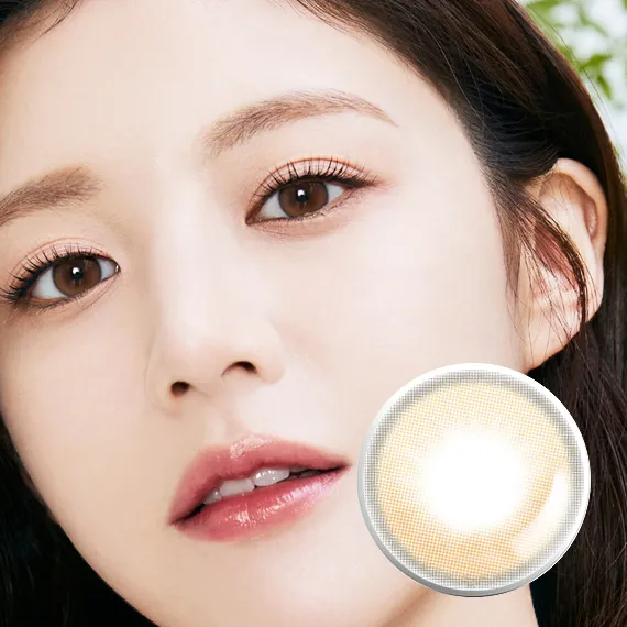 Lensme Eye Dew Tone Up Brown Colored Contacts (1Day/30Pc)