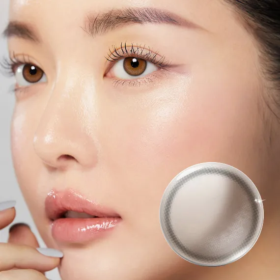 Lensme Eyedew Hidden Gray Colored Contacts (1Month/2Pc)