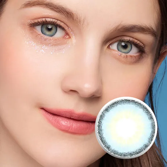 Lensme Holoris Eurasia Indi Ocean Colored Contacts (1Month/2Pc)