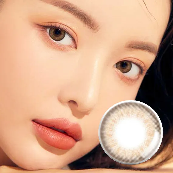 Lensme Noble Mystic Real Some 3 Color Brown Colored Contacts (1Day/30Pc)
