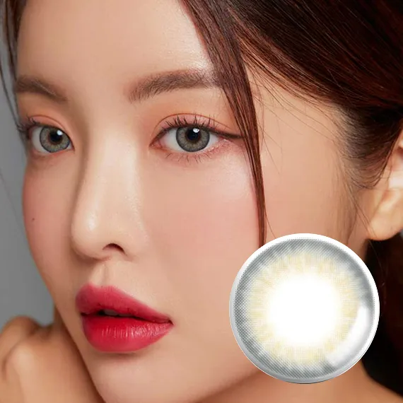 Lensme Noble Mystic Real Some 3 Color Gray Colored Contacts (1Day/30Pc)
