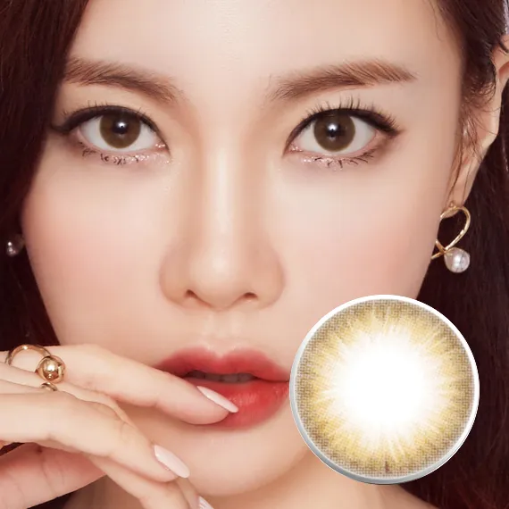 Lensme Noble Mystic Real Some Brown Colored Contacts (1Day/10Pc)
